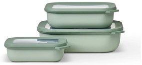 Potravinové škatuľky v súprave 3 ks Nordic sage – Mepal