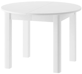 Rozkládací jídelní stůl Indus 105/240 cm bílý