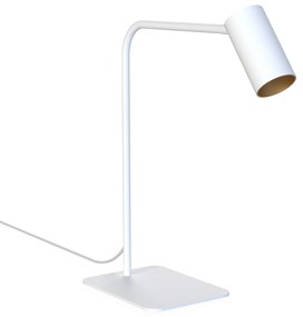 NOWODVORSKI Stolná moderná LED lampa MONO, 1xGU10, 10W, biela, zlatá