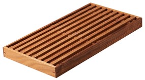 Doska na krájanie chleba Teak 43 x 22,8 x 3,5 cm - GAYA Wooden - 593732