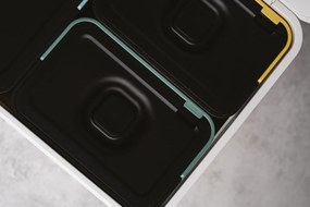 Odpadkový kôš na triedený odpad NKS60W3 43 l - svetlosivá