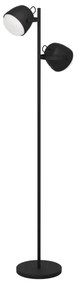Eglo 390048 - Stojacia lampa UPANEMA 2xE27/28W/230V čierna