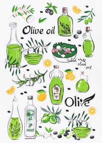 Utierky na riad Olive Oil set 3 ks EMI