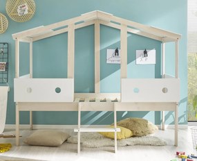 Detská posteľ Cortino 90x200 cm, domeček se stříškou