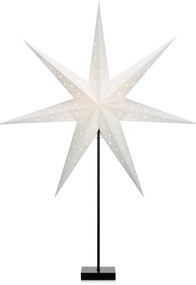 Markslöjd 704511 - Vianočná dekorácia SOLVALAA 1xE14/25W/230V biela/drevo