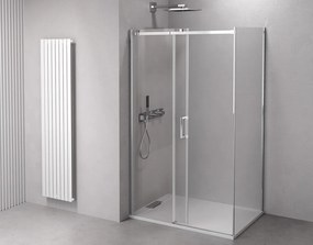 Polysan Polysan, THRON ROUND štvrťkruhová sprchová zástena 900x900mm, číre sklo, pravá, TL2690R-5005