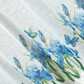 Dekorstudio Kuchynská etamínová záclona s čipkou IRIS Rozmer záclonky: 30x150cm