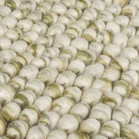 Kaki ručne tkaný koberec s prímesou vlny 160x230 cm Minerals – Flair Rugs