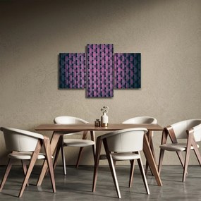 Obraz fialovej textúry (90x60 cm)