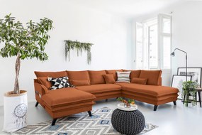 XXXLutz SEDACIA SÚPRAVA, textil, terakotová P & B - Sedačky - 002330007212