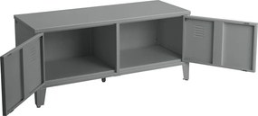 Sivá skrinka na topánky s lavicou Salino – Støraa