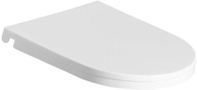Aqualine Aqualine, HYGIE WC sedátko, Soft Close, biela, PS104