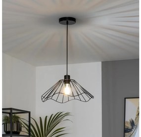 Brilagi - LED luster na lanku CERIA WIRE 1xE27/40W/230V Ø 40 cm čierna