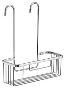 Gedy - Závesná polica do sprchy SMART 37,5x30 cm lesklý chróm