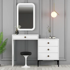 Fésülködő asztal Lizbon 549 - White