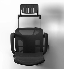 Ergonomická kancelárska stolička Liftor Orca, čierna