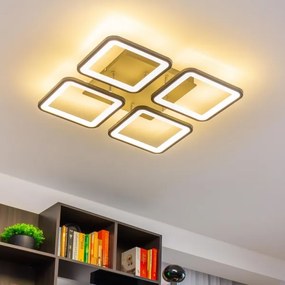 Brilagi - LED Stmievateľný prisadený luster SQUARED LED/85W/230V 3000-6500K + DO