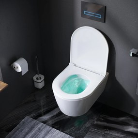 Závesné WC AM.PM Func CFA1700SC bezokrajové, so sedadlom Microlift, biele