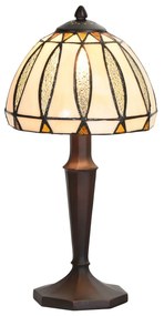 Stolná lampa Tiffany Oneida - Ø 19 * 40 cm E14 / 40W