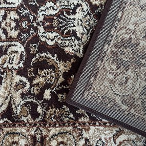 DY Hnedý koberec s ornamentami Exclusiv 02N Rozmer: 160x220 cm