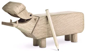Kay Bojesen Drevený hrošík Hippo Oak Wood