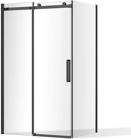 Roltechnik Outlet Posuvné sprchové dvere OBZD2 a pevná stena OBZB - bez vaničky ROTH-Variant: šírka dverí: 120 cm, šírka pevnej steny: 90 cm - (OBZD2…