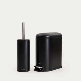 Kúpeľňový  odpadkový kôš LINEA MAT čierny 773044