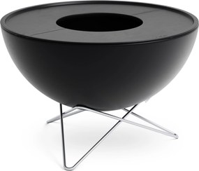Ohnisko Bowl s podstavcom a grilovacími platňami nízke 70 cm 4 diely