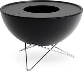 Ohnisko Bowl s podstavcom a grilovacími platňami nízke 70 cm 4 diely