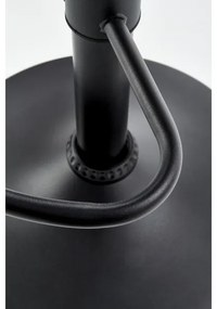 Barová stolička 109x46 cm čierna/hnedá