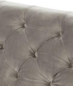 Pohovka Velvet Elite grey pre 3 osoby