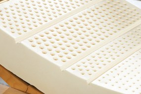 Novaya Latexový 7 zónový matrac MEGAL (tvrdší-T4) Veľkosť: 200 x 120 cm, Materiál: Silver Antipilling (protižmolkovací), Tvrdosť matraca: Tvrdý