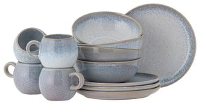 Kameninová jedálenská súprava 12 ks Paula – Bloomingville