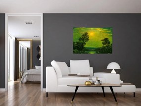 Obraz - Imitator of Ralph Albert Blakelock, Moonlight, reprodukcia (90x60 cm)