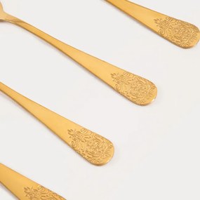 Súprava dezertných vidličiek REGALIA zlatá (4ks) 763786