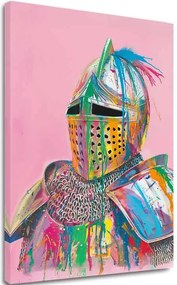 Obraz Vivid Knight na plátne | Maľovaná štruktúra