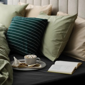 RENFORCÉ PRESTIERADLO BASIC 140X200 CM ČIERNE