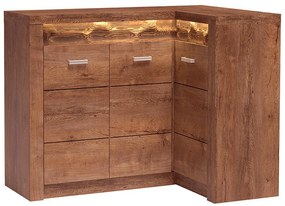 Komoda Rohová Indianapolis I15 jaseň svetlý