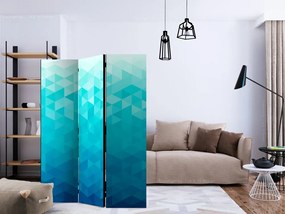 Artgeist Paraván - Azure pixel [Room Dividers]