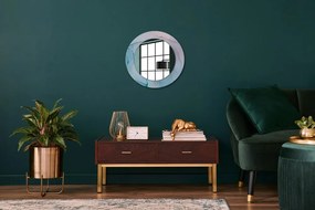 Okrúhle ozdobné zrkadlo Moderná mramorová textúra fi 50 cm
