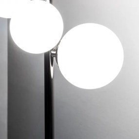 Brilagi - LED Stolná lampa MILLA 4xG9/3W/230V lesklý chróm/biela