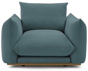 Modré kreslo Ernest – Bobochic Paris