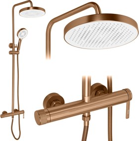 Rea Grace, sprchový set s pákovou batériou, medená matná, REA-P4403