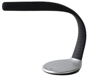 Lucide 18671/07/30 - LED stolná lampa ZOFT 1xLED/7W/230V čierna