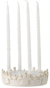 Bloomingville Adventný svietnik Starry White Small