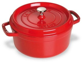 Staub Hrniec STAUB okrúhly 26 cm červený 5,2 l