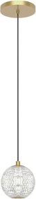 XXXLutz ZÁVESNÉ LED SVIETIDLO, 12,1/11,7 cm Elstead Lighting - Online Only bytové doplnky - 009093039305