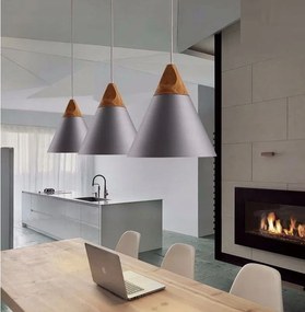 Dekorstudio Retro stropná lampa Loft Scandi C čierna