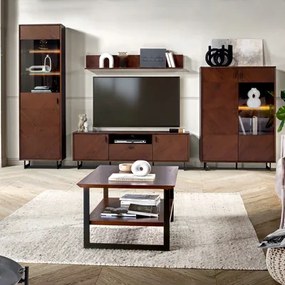 Nástenná polica VALLDEMOSSA orech