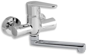 Novaservis Umývadlová batéria nástenná 100 mm Titania Fresh chróm